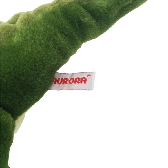 Aurora World Alligator Plush 19" Green Yellow Stuffed Animal Toy - Picture 8 of 10